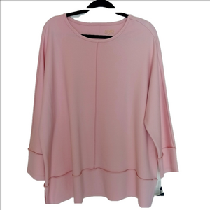 Jones New York Top Size XL Rose Colored‎ Oversized Top New With Tags!